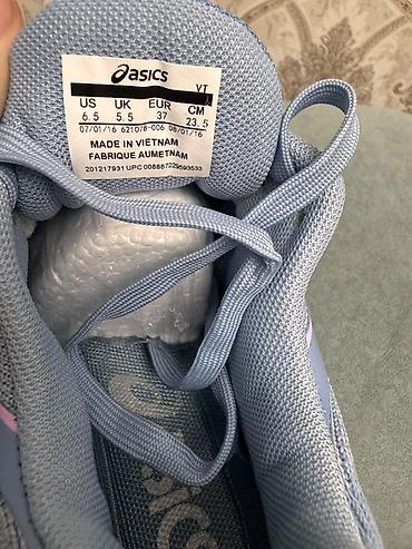 асикс спортивки: Кроссовки, 37, Asics, Новый, цвет - Голубой, Самовывоз — 2