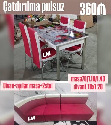 Çarpayılar: Yeni, Mini-divan, Mətbəx üçün, Açılan