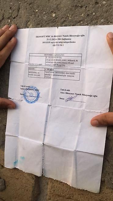 motosiklet yağı: Tufan - M50, 50 sm3, 2021 il, 100000 km — 4