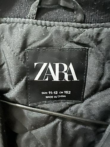 Верхняя одежда: Бомбер/варсити ZARA, черный - Бренд: ZARA(оригинал) - Размер по — 4