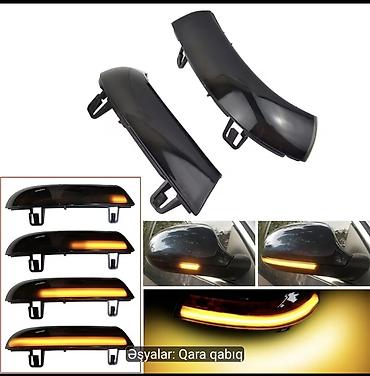 lider disk teker satisi: Mashin güzgüsü üçün dinamik dönmə siqnalları (LED) – qara korpus — 6