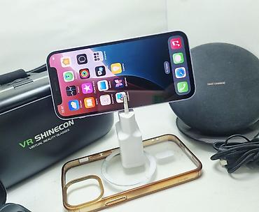 Apple iPhone: IPhone 12 mini, Б/у, 128 ГБ, Синий, Кабель, 91 % — 18