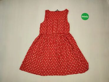 Sukienki: S (EU 36), kolor - Czerwony, Oversize