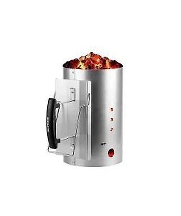sadnice maline: Dimnjak za brikete/ugalj – Charcoal Chimney Starter (GRILL MEISTER) — 10