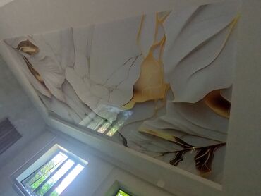 Натяжной потолок: Натяжной потолок Глянцевое, Матовое, 3D потолки Бесплатный замер, Гарантия, Монтаж at lalafo.kg — 4 Натяжной потолок: Натяжной потолок Глянцевое, Матовое, 3D потолки Бесплатный замер, Гарантия, Монтаж — 4