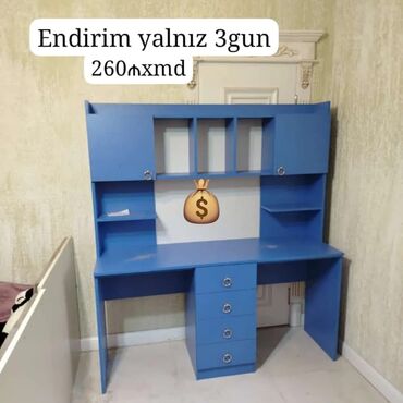 kompüter masası: Yazı masası rəng seçimi var