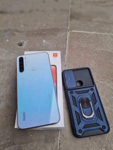 Xiaomi: Xiaomi Redmi Note 8, 64 GB, rəng - Göy, 
 Zəmanət, Barmaq izi, İki sim kartlı