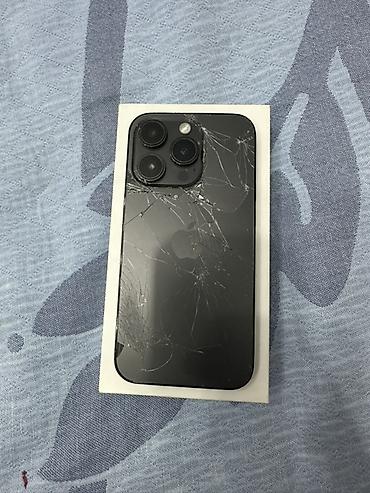 iphone 1e: IPhone 14 Pro, Б/у, 256 ГБ, Черный, Чехол, Коробка, 100 % — 2