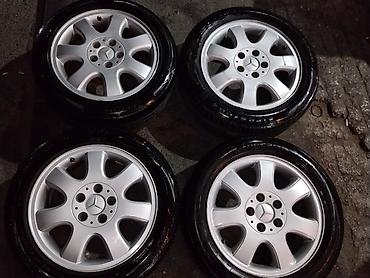 disk r16 type 0 per page 40: İşlənmiş Disk təkər Mercedes-Benz 205 / 55 / R 16, 5 Boltlu — 1