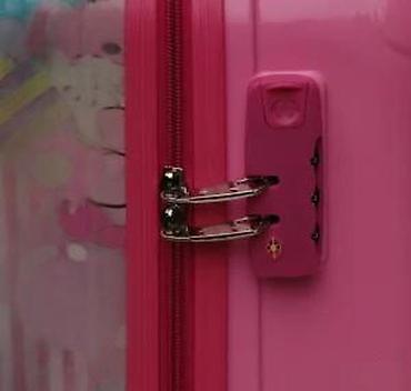 Rančevi, torbe i koferi: Hello Kitty set kofera i rančića za decu - Set od 3 dela: veliki — 26