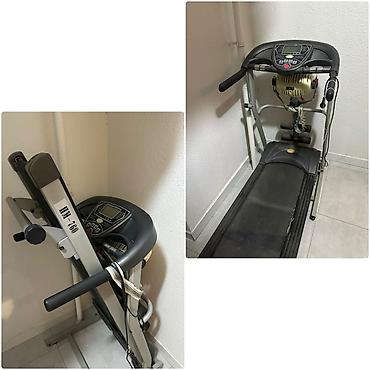 Беговые дорожки: * Bodyfit HM-760 qaçış aparatı * Maksimum sürət: 12 km/saat * 120 kq * — 1