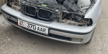 диффузор е39: Передний Бампер BMW 2000 г., Б/у, цвет - Серебристый, Оригинал