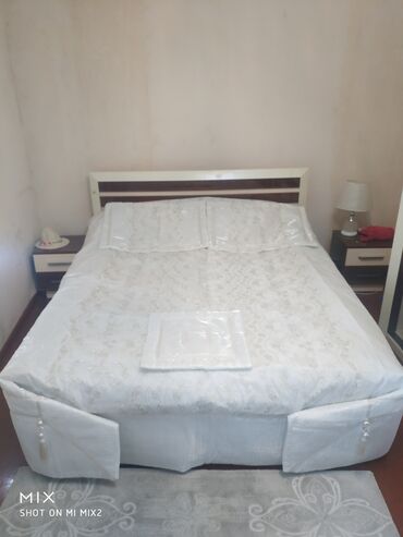 бескаркасный диван кровать: Покрывало Для кровати, цвет - Белый