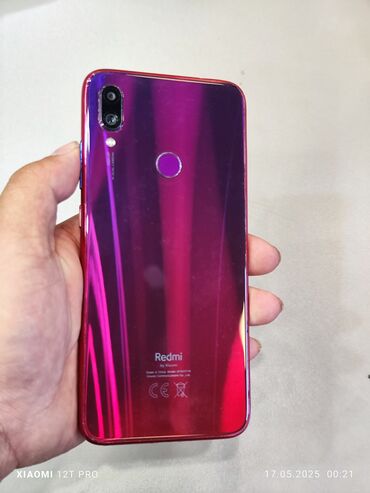 Redmi: Redmi, Redmi Note 7, Б/у, 32 ГБ, цвет - Розовый, 2 SIM