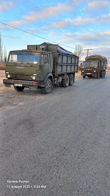 соль для животных: КАМАЗ самосвал 6x4 - Тип: бортовой самосвал с высокими надставными — 5