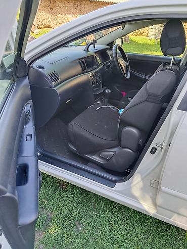 e klass: Toyota Allex: 2004 г., 1.5 л, Автомат, Бензин, Хэтчбэк — 10