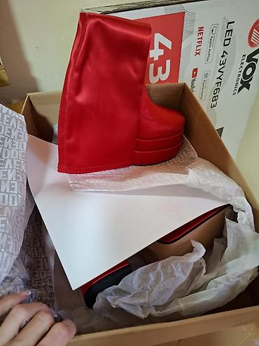 Čizme: Čizme, 36, bоја - Crvena — 6