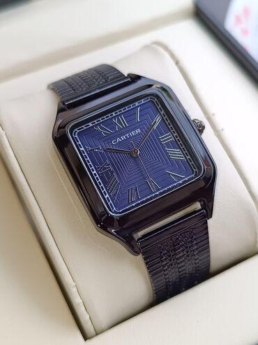 Qol saatları: Yeni, Qol saatı, Cartier, rəng - Göy