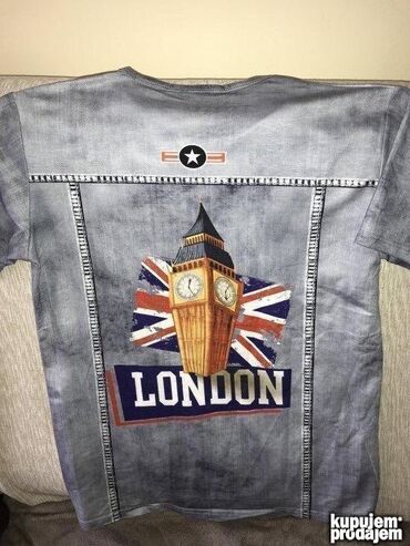 Majice: Original Abercrombie &Fitch majice M -S -L 100% cotton Ramena — 4