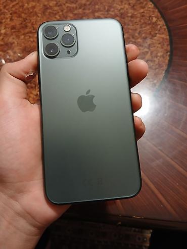 IPhone 11 Pro, 64 GB, Matte Midnight Green, Face ID