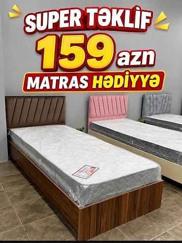 doşəy: Təklif: Tək nəfərlik çarpayı – matras hədiyyə - Müasir dizaynlı — 1