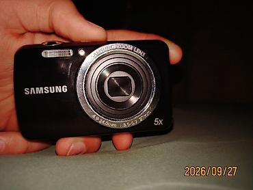 Фотоаппараты: Samsung kompakt fotoaparat Ekran xarabdı baterika ideal yaddaş kartı — 8