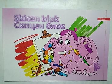 veliki stitch: Notna sveska i Skicen blok. 1.Notna sveska 24x16 cm. 21 str.,ocuvana — 4