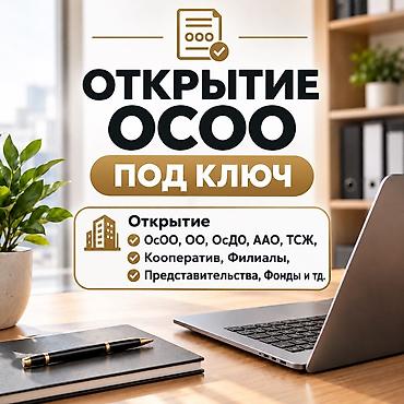 start company: Открытие ОсОО, ОО,ОсДО,ААО,ТСЖ,Кооператив, Филиалы — 1