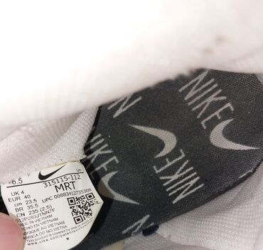 Women's Sneakers and athletic shoes: Ölçü: 39, rəng - Ağ, İşlənmiş — 6