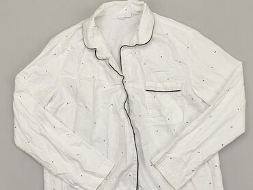 białe bluzki koszulowe z długim rękawem: Pyjama shirt, S (EU 36), condition - Very good