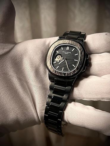 Aksesuarlar: Yeni, Qol saatı, Patek Phillipe, rəng - Qara — 6