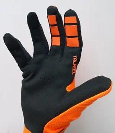 Oprema za bicikliste: MTB/motokros rukavice – narančasto/crne - Lagane i prozračne: gornji — 19