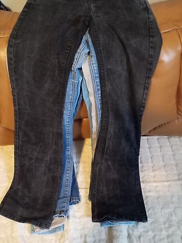 Farmerke: Ženske pantalone – set od 4 para - Farmerke skinny kroja, tamno-plavi — 7