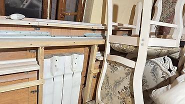 study table: Стол и стул для зала, Б/у, Самовывоз, цвет - Бежевый — 6