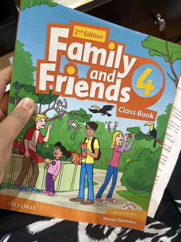 англис тили 8 класс жаны китеп: Рабочая книга и тетрадь Family and Friends 4, 2-е издание, от