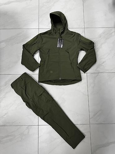 Спортивные костюмы: Комплект тактической одежды Softshell (куртка + брюки) - Материал — 3