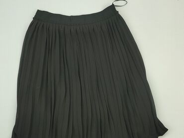 spódnice plisowane czarne krótkie: Spódnica, M, stan - Bardzo dobry