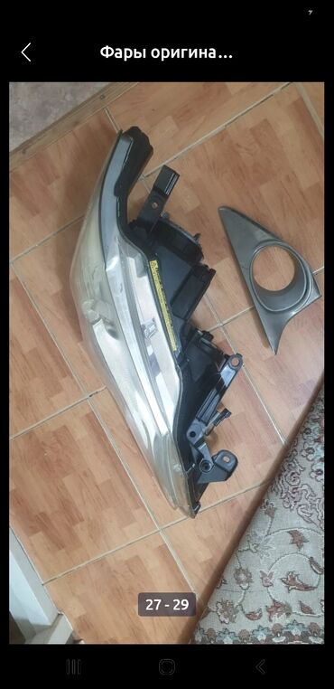 Передние фары: Комплект передних фар Toyota 2012 г., Б/у, Оригинал, Япония — 7