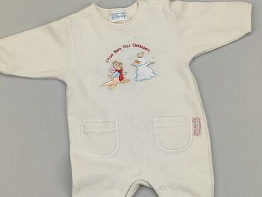 pajacyk zimowy dla noworodka: Pajacyk, Disney, 0-3 m, stan - Dobry