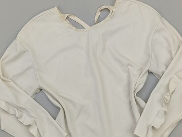 białe krotka bluzki z długim rekawem: Блуза жіноча, Zara, M, стан - Хороший