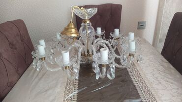 Çilçıraqlar: Çılçıraq, 10 və daha çox lampa, Xrustal