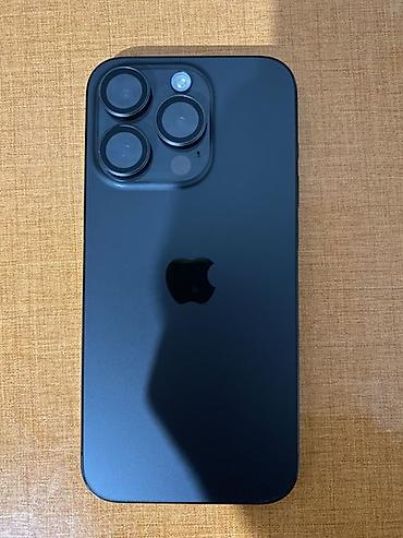 IPhone 15 Pro, Б/у, 256 ГБ, Черный, 86 %