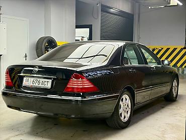 e63 bmw: Mercedes-Benz S-Class: 2003 г., 3.7 л, Автомат, Бензин, Седан — 2
