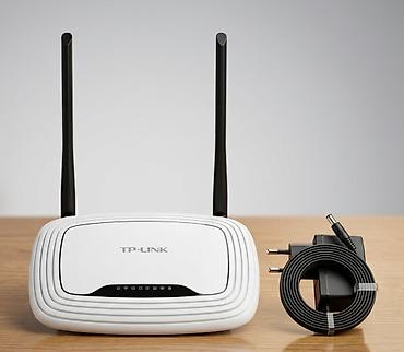wifi modem: TP-Link TL-WR841N Wi-Fi Router satılır 🔹 N300 sürətli Wi-Fi router — 1