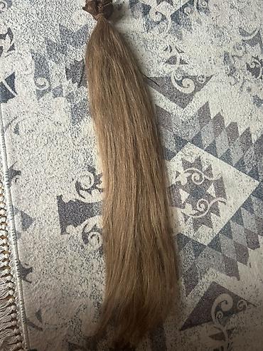 maşka: Təbii saç tutması – şatuz/kapsul/şinyo/uzadılma üçün - Material: 100% — 4