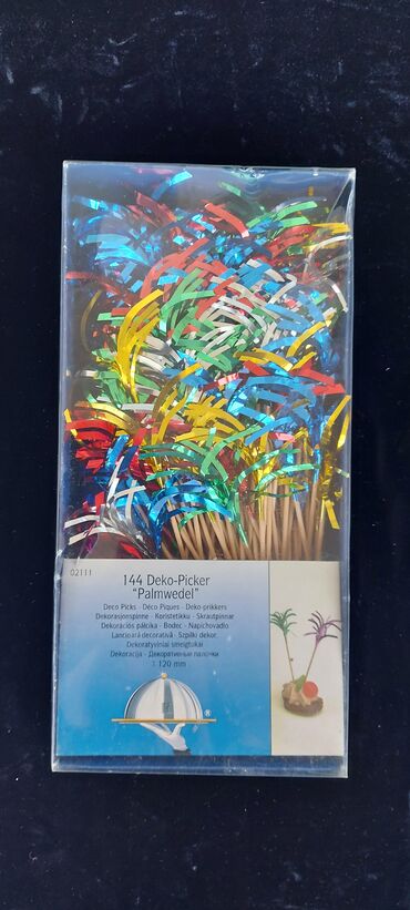 Bayram üçün digər mallar: Muxtalif Party kecirtmek ucun stol bezekleri. Koktel aksesuarlari — 27