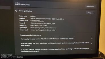 ASUS: ASUS Zenbook Duo 14 (UX482)｜ 11th Gen i7-1165G7 SSD 1TB RAM 16 GB — 11