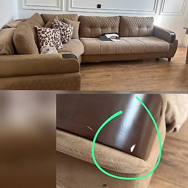 uqalok divan: Kunc divan satilir// bezi deffektleri var Parcasinda ve taxta — 1