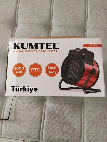 ventil: KUMTEL HPTC-30 – Portativ Elektrikli PTC İstici - Güc: 3000 W - PTC — 1