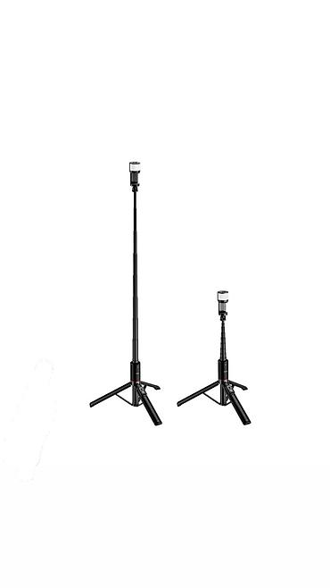 dji mini mic: Монопод для селфи Hoco K34 беспроводной для стримов цвет: черный 1 — 6